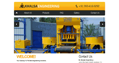 Desktop Screenshot of khalsaengineeringjsr.com